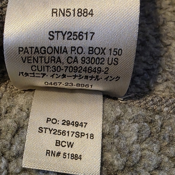Patagonia Women's L Gray Better Sweater 1/4 Zip Fleece Pullover - Picture 7 of 9